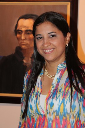 Rosa Cotes Palacin, Coordinadora del Dpto de Educación-Museo Bolivariano.