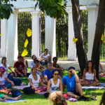 pausa de Yoga en La Quinta