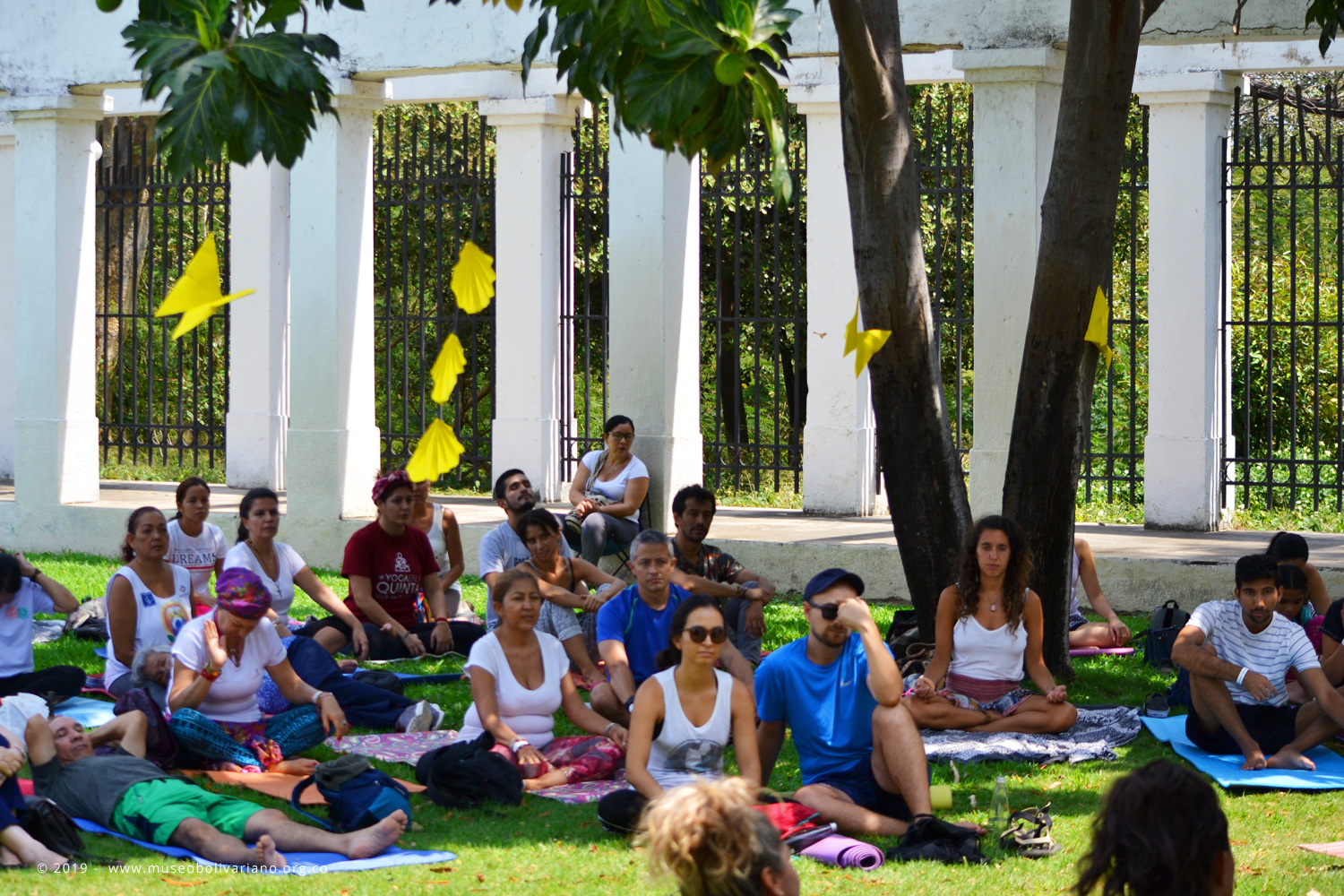 pausa de Yoga en La Quinta