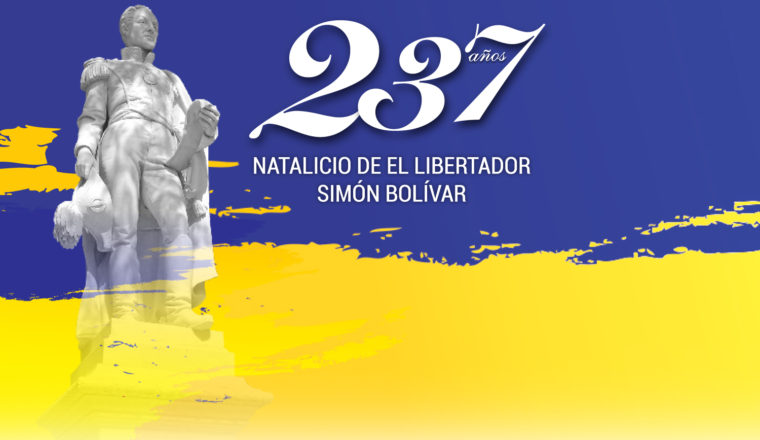 Natalicio 237 de Simón Bolívar